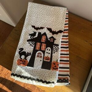 Haunted House Tea Towels